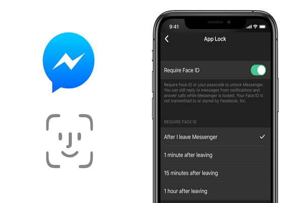 Facebook thử nghiệm Face ID để mở hộp thư Messenger trên iOS