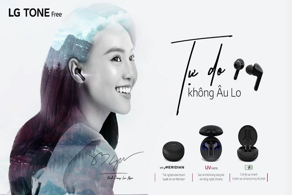 Tai nghe không dây LG Tone Free lên kệ giá từ 2,8 triệu