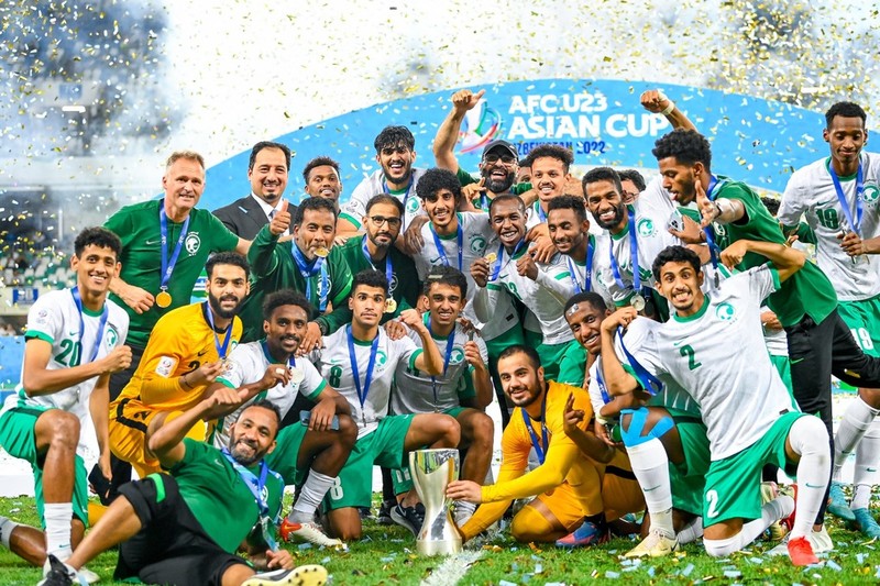 
U23 Saudi Arabia đang là đương kim vô địch giải U23 châu Á (Ảnh: AFC).
