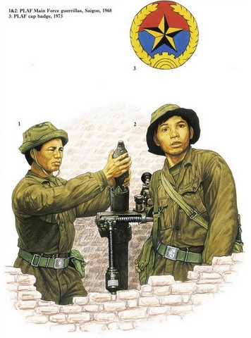 Các chiến sĩ du kích của Mặt trận Dân tộc Giải phóng miền Nam trong kháng chiến chống Mỹ.