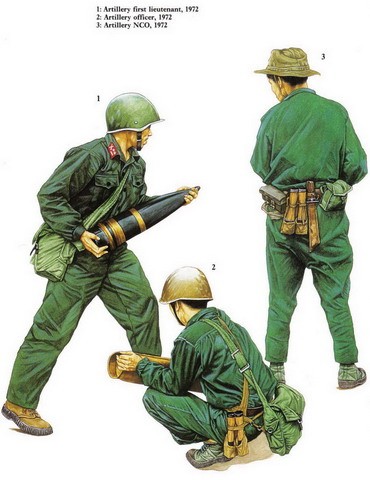 Các chiến sĩ pháo binh trong kháng chiến chống Mỹ.