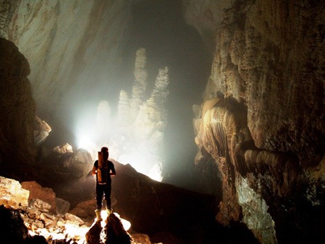 Hang dong lon hon hang Son Doong Quang Binh chi la tin vit