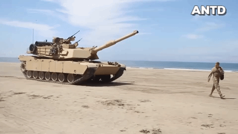 Dan phao xe tang T-55 co kha nang xuyen thung M1 Abrams?-Hinh-27