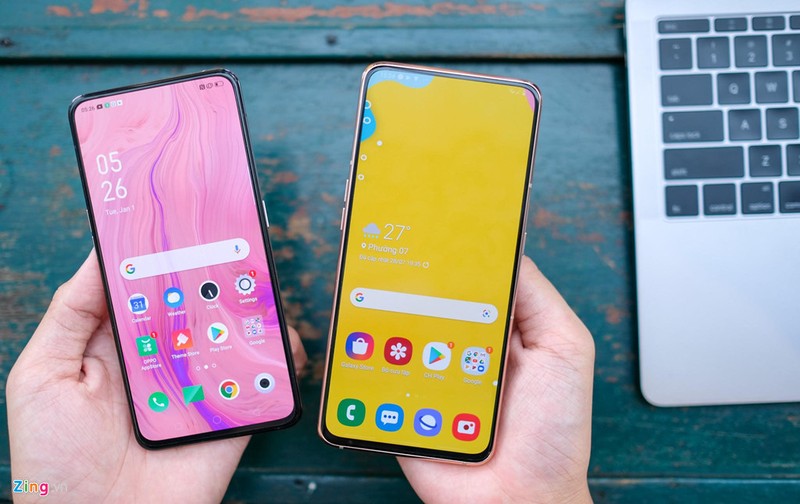 So sanh Galaxy A80 va Oppo Reno: Sieu pham tam gia 15 trieu-Hinh-9