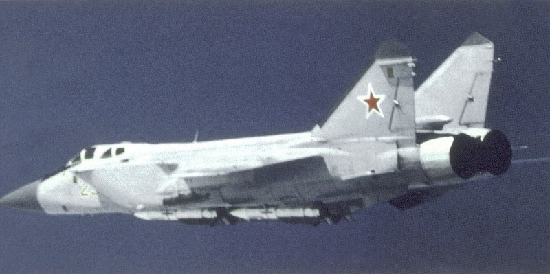 Bang chung MiG-31 la 