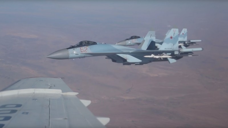 Su-35 Nga dong loat xuat kich chan may bay Israel, bao ve Syria?-Hinh-2