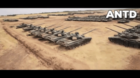 Syria dieu dong hang loat xe tang T-90A, sap 