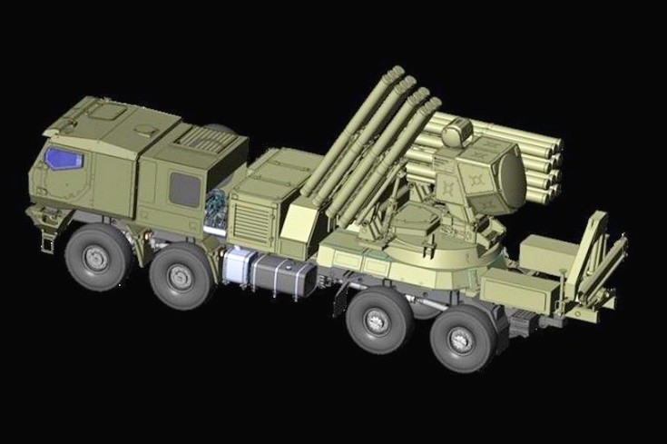 Pantsir-SM cua Nga mang gan 100 ten lua danh chan: Sat thu UAV chinh hieu-Hinh-7