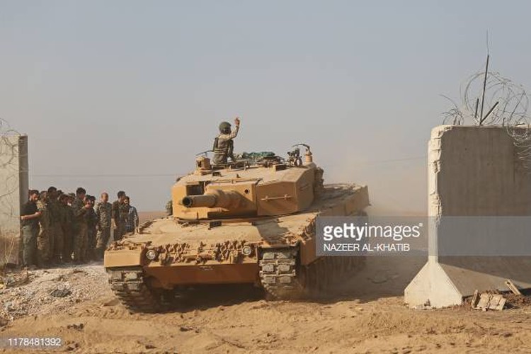 Tho Nhi Ky tung hang loat xe tang Leopard 2A4 vao chien truong Syria-Hinh-13