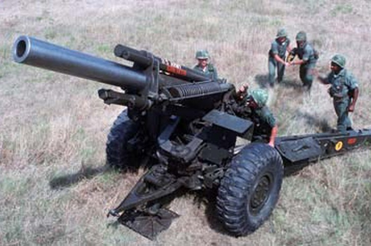 Phien quan Syria co them luu phao M114 co nong 155mm do Tho Nhi Ky trang bi-Hinh-10