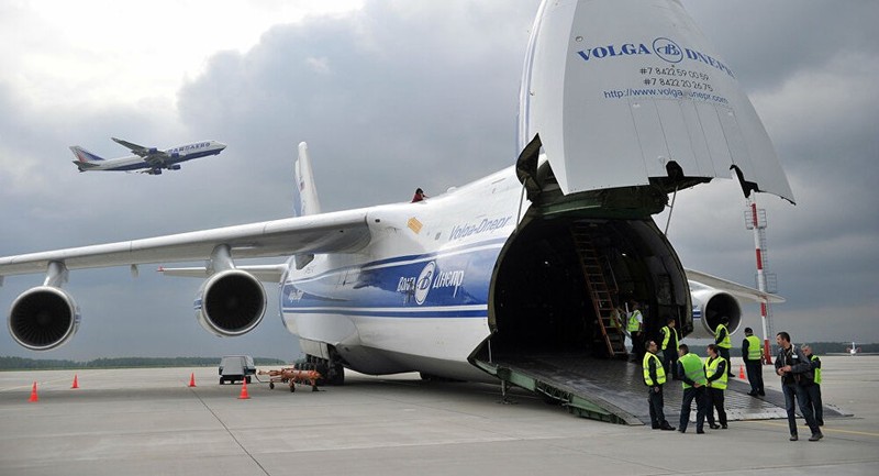 Thieu phu tung tu Ukraine, Nga van tao ky tich khi khoi phuc duoc An-124 Ruslan-Hinh-3