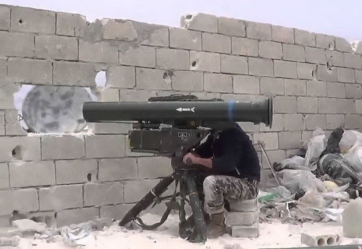 Ten lua chong tang TOW-2A: “Ac mong kinh hoang” cua xe tang Syria va Tho Nhi Ky-Hinh-12