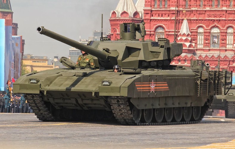 Xe tang T-14 Armata Nga de tro thanh 