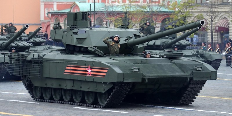 Xe tang T-14 Armata Nga de tro thanh 