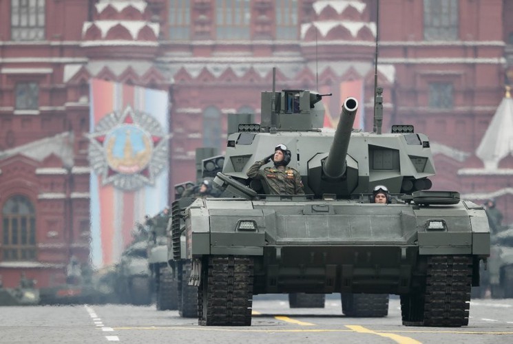 Xe tang T-14 Armata Nga de tro thanh 