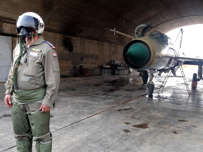 Phien quan xac nhan ban ha tiem kich MiG-21 Syria de 