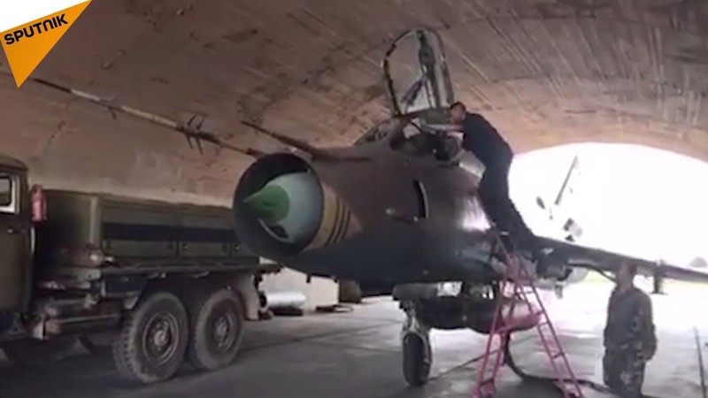 Phien quan xac nhan ban ha tiem kich MiG-21 Syria de 