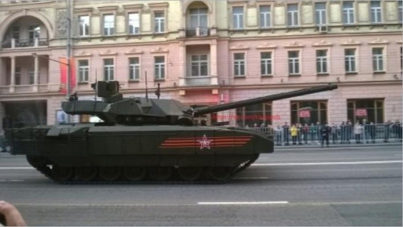 Vua sang Syria, xe tang T-14 Armata Nga da bi phien quan pha huy-Hinh-11