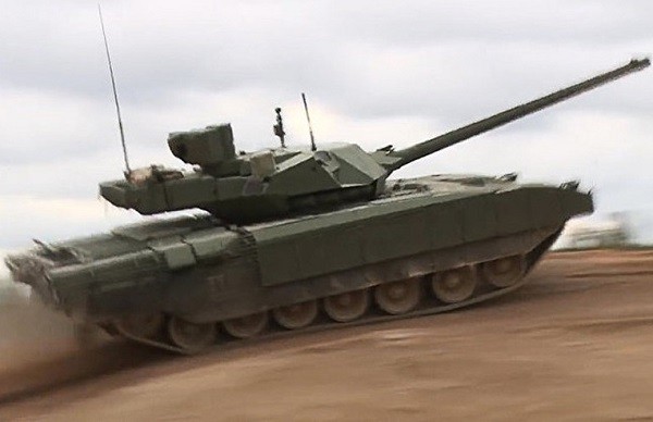 Vua sang Syria, xe tang T-14 Armata Nga da bi phien quan pha huy-Hinh-12