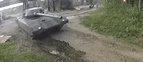 Vua sang Syria, xe tang T-14 Armata Nga da bi phien quan pha huy-Hinh-15