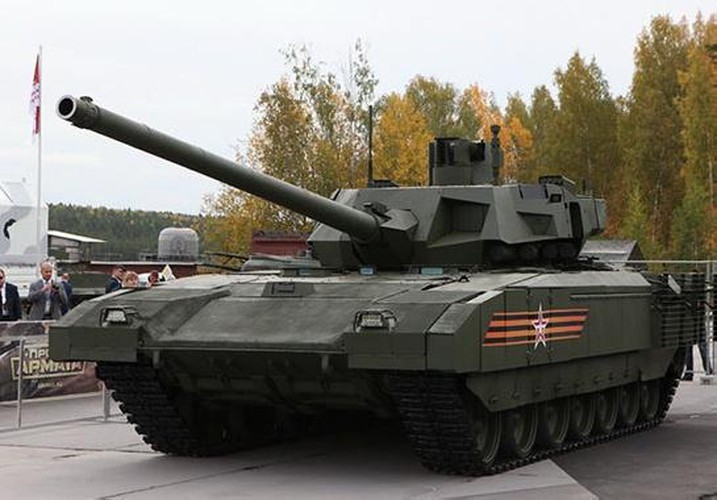 Vua sang Syria, xe tang T-14 Armata Nga da bi phien quan pha huy-Hinh-7