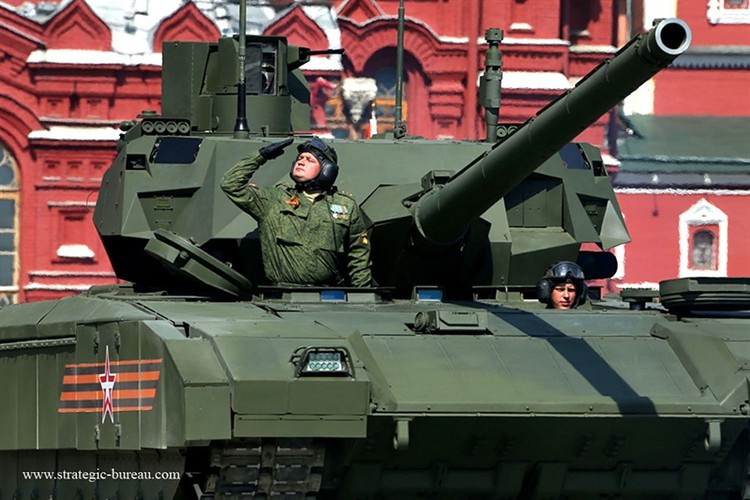 Vua sang Syria, xe tang T-14 Armata Nga da bi phien quan pha huy-Hinh-8