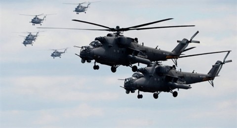 Nong: Truc thang Mi-35 cua Nga roi o Crimea, phi cong chet tai cho-Hinh-7
