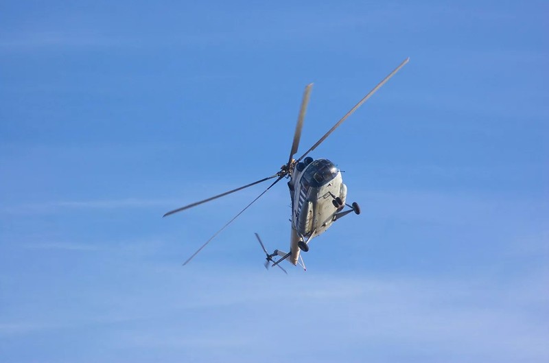Mi-8 lai roi, to bay thiet mang: Khong quan Nga dang co van de?