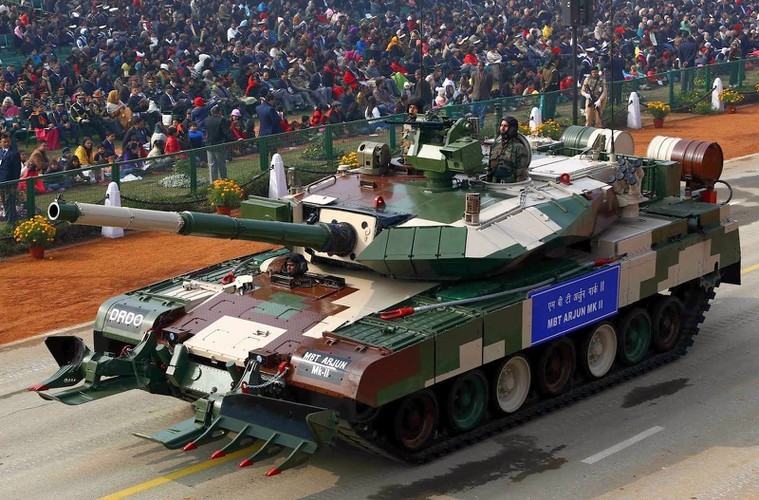 Xe tang Arjun Mk II An Do 