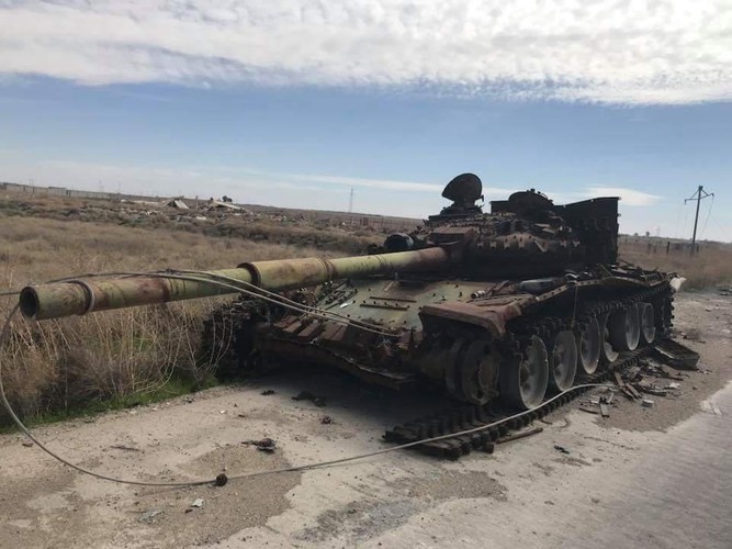 Nghi van ca lo xe tang T-90 Syria vua nhan da bi Israel diet gon-Hinh-13