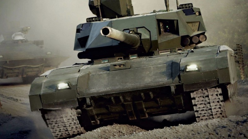 Tiet lo soc: 1 xe tang T-14 Armata co the diet duoc 11 tang Merkava-Hinh-8
