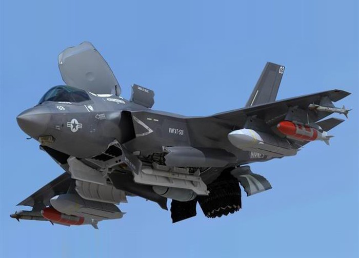 F-35 che do quai thu mang duoc luong vu khi 