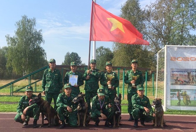 Doi tuyen Huan luyen cho nghiep vu Viet Nam hoan thanh muc tieu Army Games