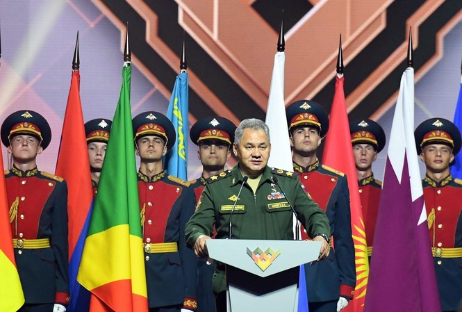 Viet Nam xuat sac vuot muc tieu de ra tai Army Games 2020