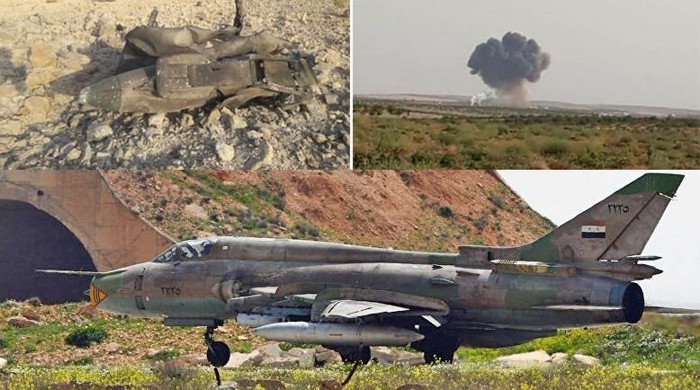 Toan canh vu Su-22 Syria bi phong khong Israel ban ha moi nhat-Hinh-6
