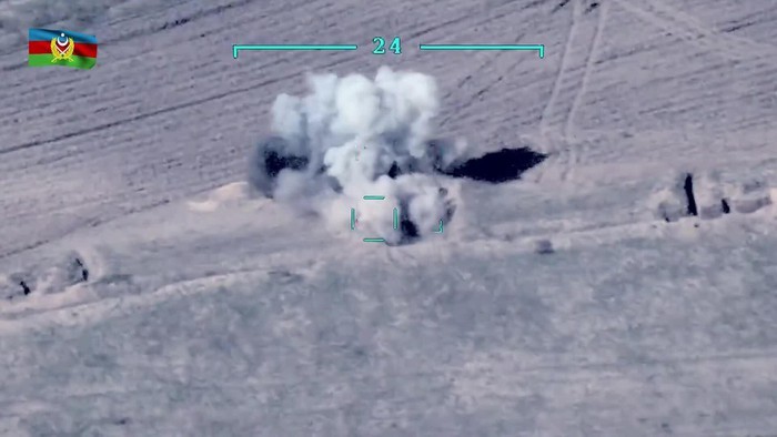 Dinh UAV cam tu cua Azerbaijan, he thong tac chien dien tu Nga tan tanh-Hinh-15