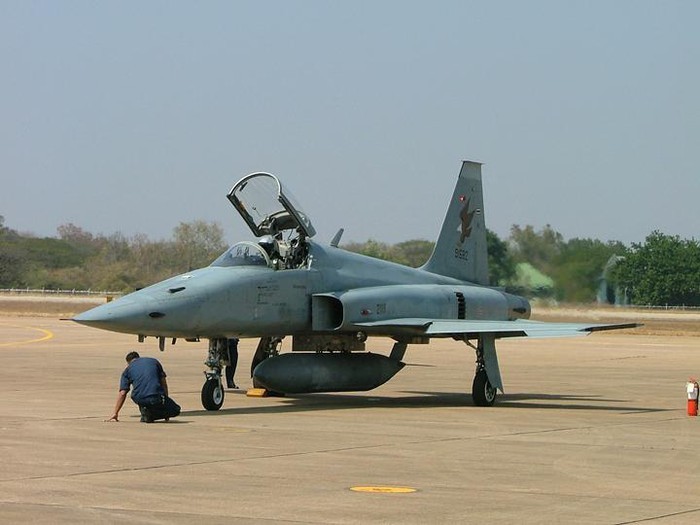 Sieu pham nang cap F-5T Tigris co 