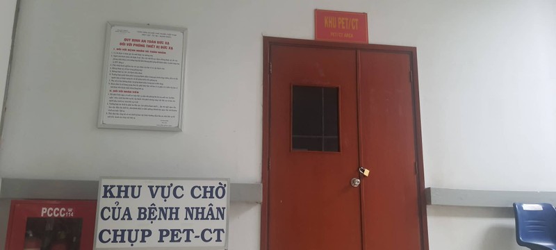 TP HCM: May chup PET/CT ngung hoat dong, benh nhan ung thu thac thom