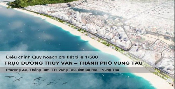 View - 	TP Vũng Tàu công bố quy hoạch chi tiết trục đường Thuỳ Vân