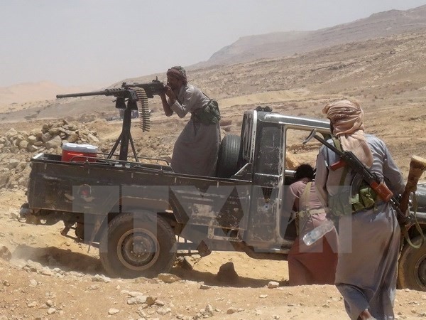 Phe Houthi tai chiem mot so khu vuc o mien Nam Yemen