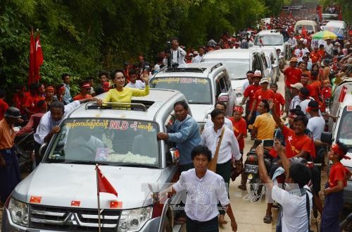 Ket qua cuoi cung bau cu Myanmar: NLD gianh 77% so ghe