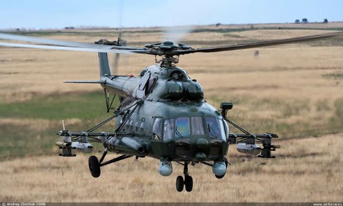 Truc thang Mi-8 roi tai Nga, it nhat 8 nguoi thiet mang