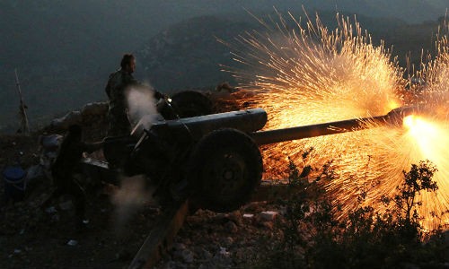 Quan doi Syria giai phong hau het mien bac tinh Latakia