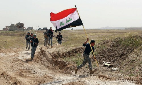 Iraq danh bat phien quan IS khoi khu vuc gan Tikrit