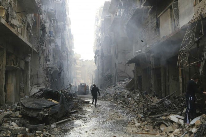 Canh do nat nhu “ngay tan the” tai cac tinh trong yeu Syria