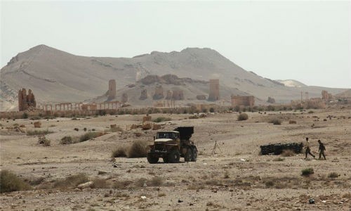 Nong: Quan doi Syria da vao thanh pho co Palmyra