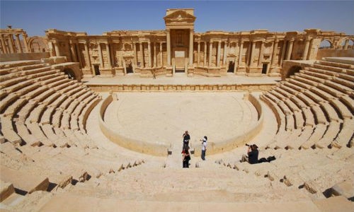 Quan doi Syria sap giai phong thanh co Palmyra