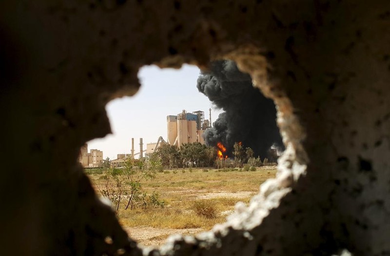 Canh tuong hoang tan tai dat nuoc Libya