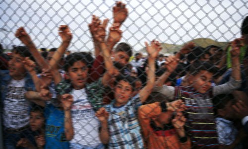 30 be trai Syria bi cuong hiep trong trai ti nan TNK