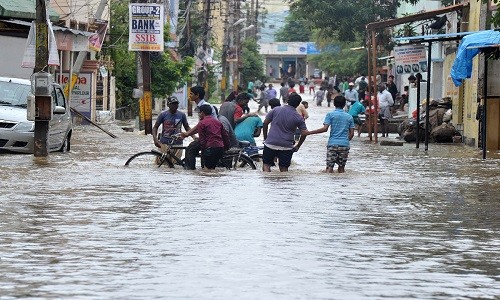 Hinh anh ngap lut kinh hoang o An Do-Hinh-2